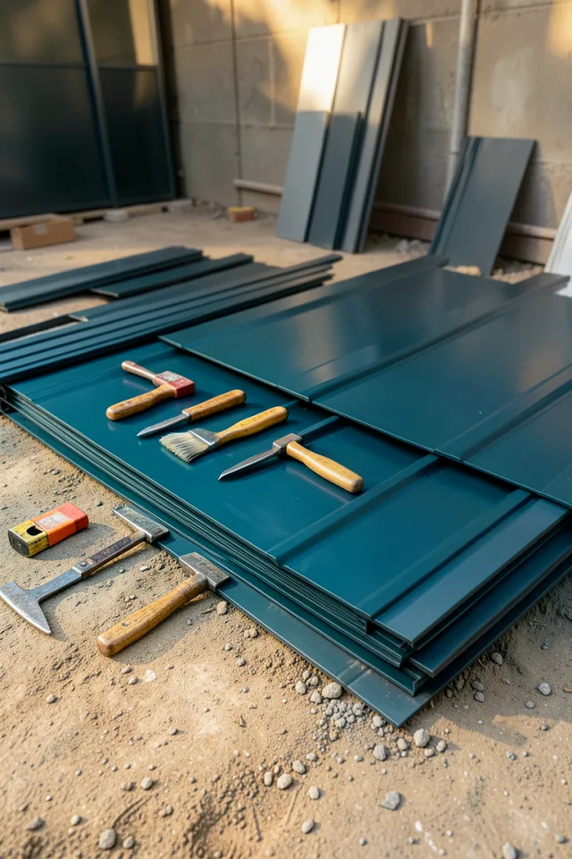 Aluminum Facade Installation