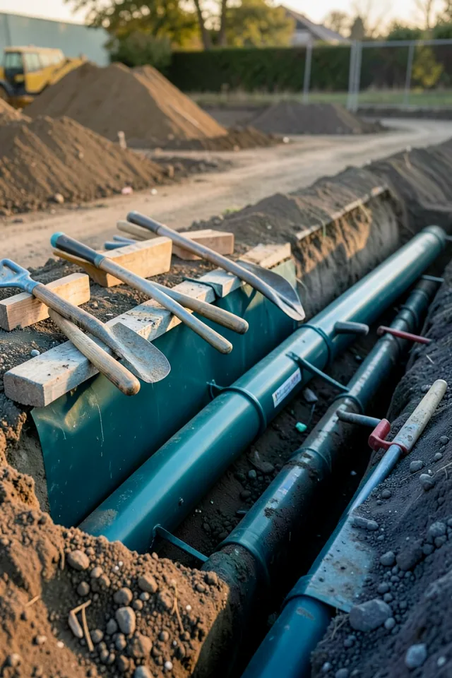 Stormwater Trench Excavation
