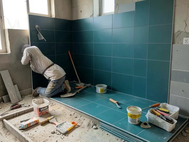 Bathroom Ceramic Tiling