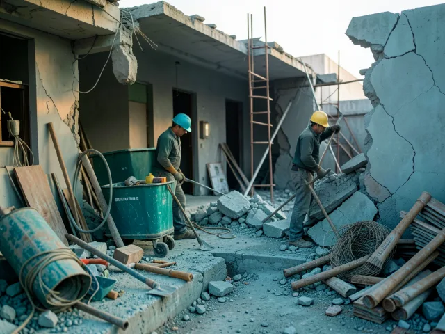 Building Exterior Demolition