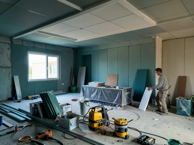 Ceiling Crack Repair