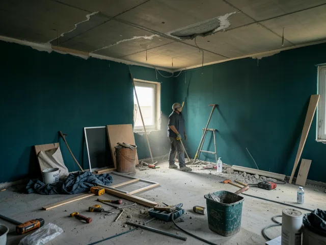 Ceiling Demolition