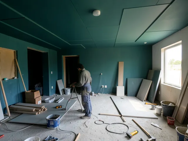 Ceiling Texture Application