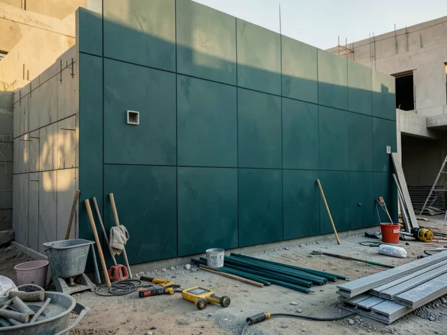 Commercial Building Stone Facade