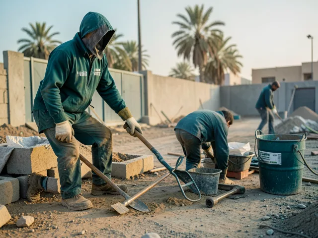 Date Palm Pruning