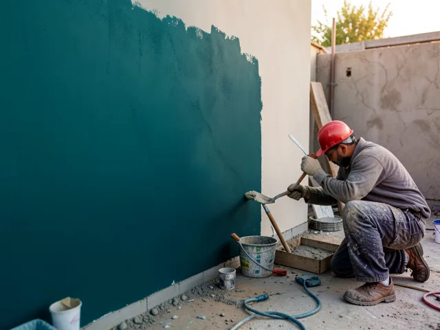 لياسة جدران خارجية