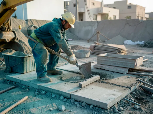 Floor Slab Breaking