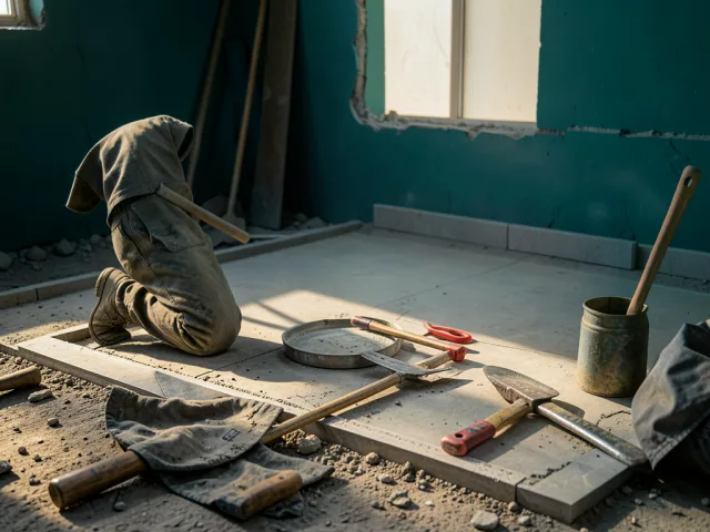 Floor Tile Removal