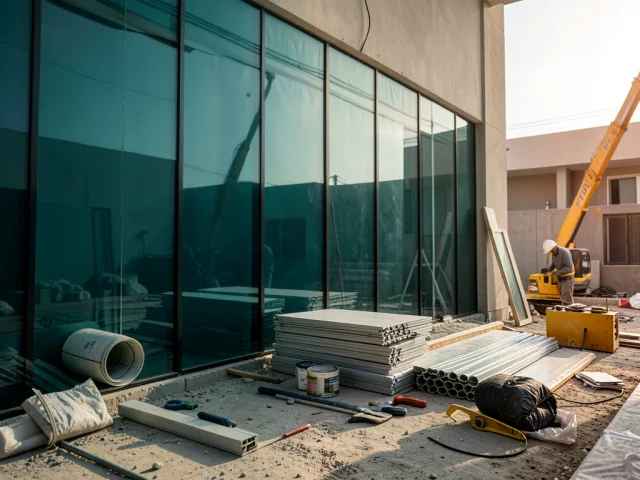Glass Facade Repair
