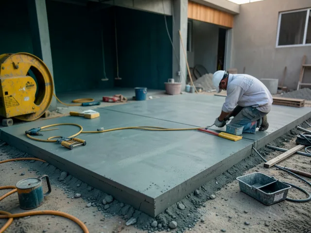 Ground Floor Slab Casting