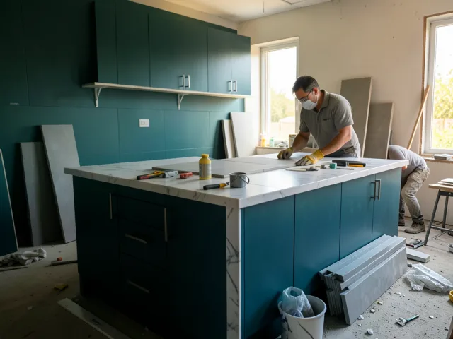 Kitchen Marble Countertops