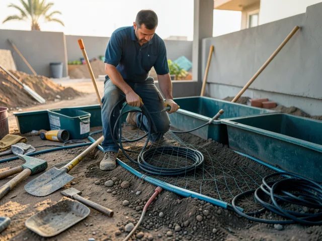 Lawn Irrigation Setup