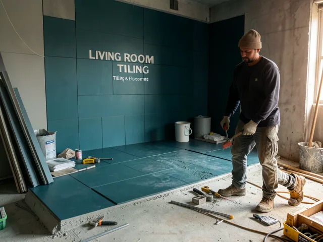 Living Room Tiling