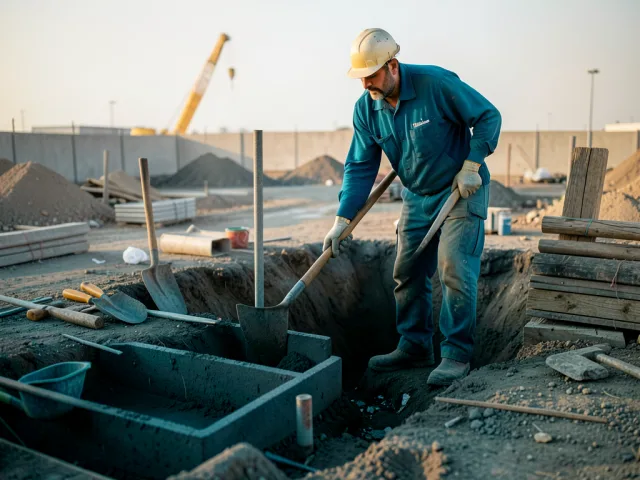 Pile Cap Concrete Work