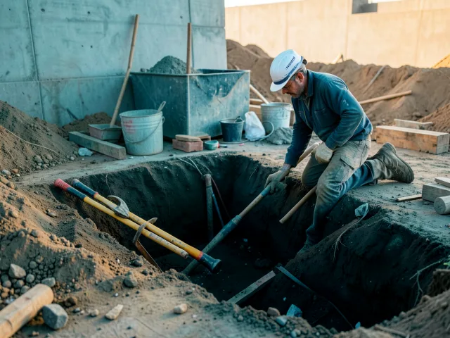 Residential Basement Excavation