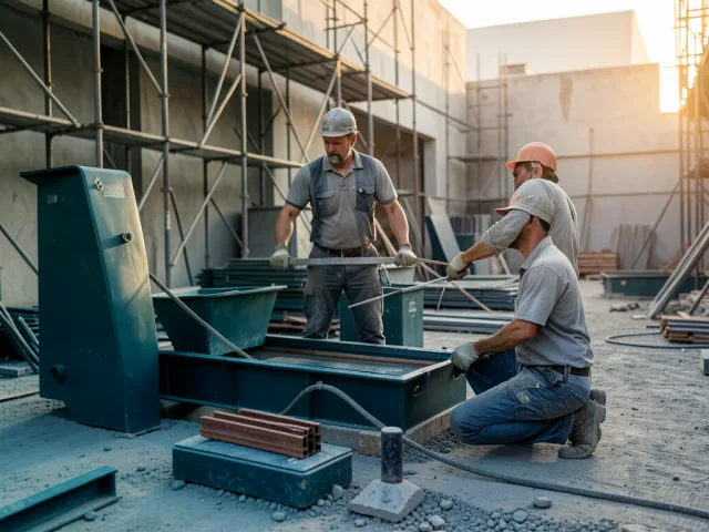 إيجار سقالات مع عمالة