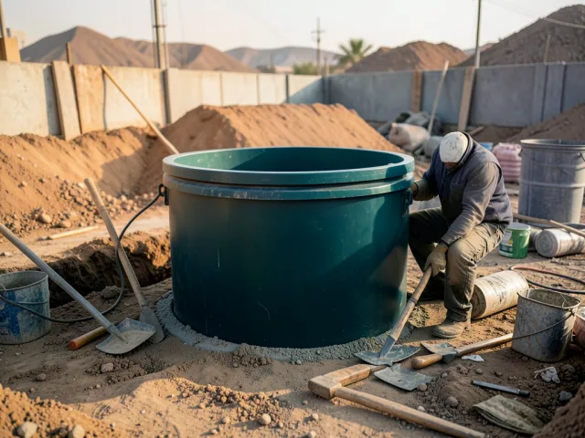 Septic tank inspection