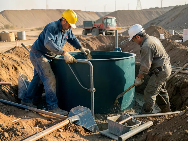 Septic tank replacement