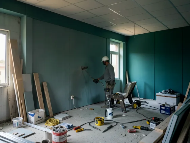 Soundproof Gypsum Wall