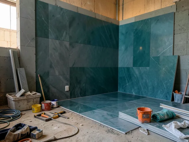 Staircase Marble Cladding