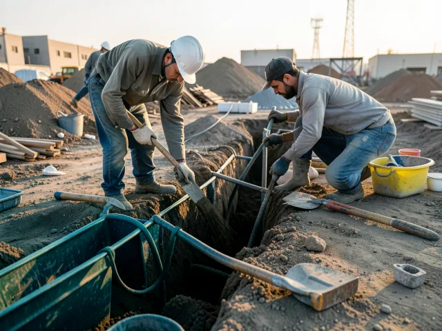 Stormwater Trench Excavation