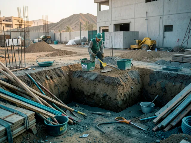 Strip Footing Construction