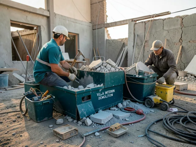 Villa Interior Demolition